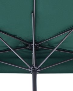 Beliani Parasol ogrodowy półokrągły 270 cm zielony GALATI! 5