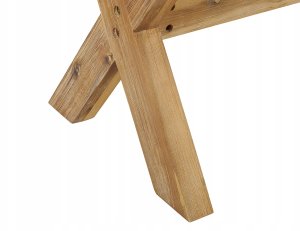 Beliani Stołek ogrodowy biały OLBIA! 5