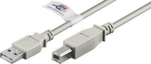 Kabel USB Goobay USB-A - USB-B 5 m Szary (50833) 1