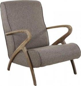 DKD Home Decor Krzesło DKD Home Decor Jodła Poliester Ciemny szary (57 x 55 x 85 cm) 1