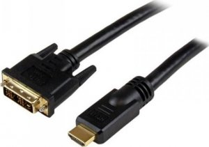 Kabel StarTech HDMI - DVI-D 10m czarny (HDDVIMM10M) 1