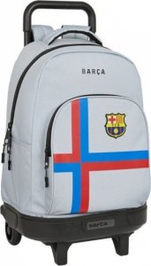 F.C. Barcelona Torba szkolna z kółkami F.C. Barcelona Szary (33 x 45 x 22 cm) 1