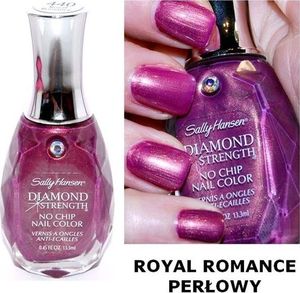 Sally Hansen Diamond Strength No Chip Nail Color W 13.3ml 440 Royal Romance 1
