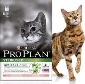 Purina Pro Plan PURINA Pro Plan Cat Sterilised Salmon 10kg + Karma mokra Schesir 2x 85g GRATIS 2