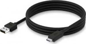 Kabel USB Zebra USB-A - USB-C 1 m Czarny (CBL-TC5X-USBC2A-01) 1