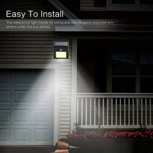 Kinkiet Lampa solarna COB z czujnikiem ruchu i zmierzchu m 7