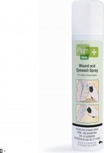 Plum EYEWASH&WOUND - nowy areozol do oczu i czyszczenia ran Plum Wound and Eyewash Spray. 1