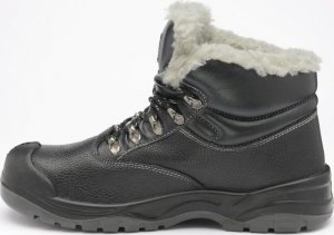 Zephyr ZEPHYR ZX01F S3 CI SRC - trzewik ocieplany, wodoodporny, wysoki piankowy kołnierz, skóra, podnosek i wkładka metalowa 36 4