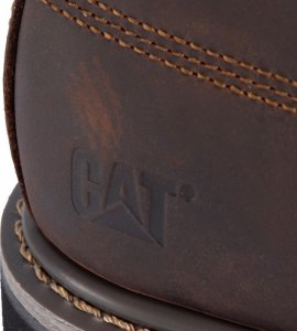 CAT CAT Powerplant S3 HRO SRA - bezpieczne męskie buty robocze Caterpillar, skóra licowa nubuk, stalowy podnosek - miodowy 47 13