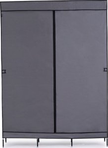 Homede HOMEDE Szafa materiałowa tekstylna TILLY 170X130X45 grafitowa 2