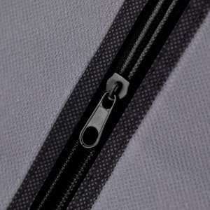 Homede HOMEDE Szafa materiałowa tekstylna TILLY 170X130X45 grafitowa 3