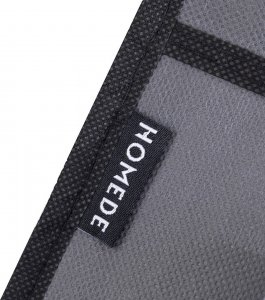 Homede HOMEDE Szafa materiałowa tekstylna TILLY 170X130X45 grafitowa 4