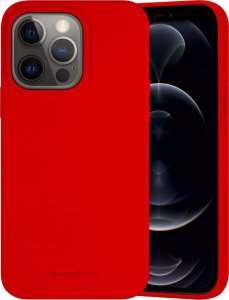 Goospery Etui Mercury Goospery Silicone do iPhone 14 Pro czerwony 1