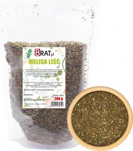 Brat MELISA liście 200g WYSOKA JAKOŚĆ 100% naturalna 1