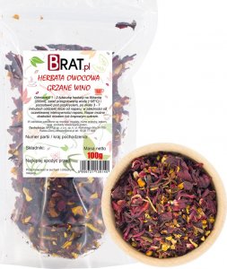 Brat ROZGRZEWAJĄCA Herbata owocowa - Grzane Wino 100g AROMATYCZNE PRZYPRAWY 1