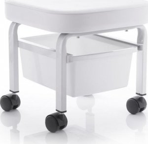 Activeshop Taboret Kosmetyczny Do Pedicure Z Pojemnikiem 1
