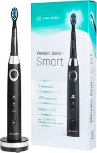 Szczoteczka Meriden Meriden Sonic+ Smart Black Szczoteczka soniczna 2