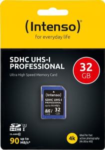 Karta Intenso Professional SDHC 32 GB Class 10 UHS-I/U1  (3431480) 2