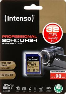 Karta Intenso Professional SDHC 32 GB Class 10 UHS-I/U1  (3431480) 4