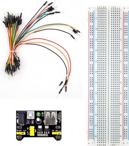 AJmaker Zestaw płytka stykowa 830 + przewody + moduł zasilający 1