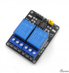 AJmaker Moduł 2 przekaźników 5V - 10A/250V - Arduino 1