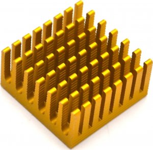 AJmaker Radiator 28x28x15mm Złoty 1