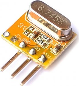 AJmaker Moduł odbiornika bezprzewodowego RXB14 433 Mhz FV 1