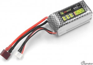 AJmaker Akumulator LIPo 900mah 3S 25C T deans Power 1