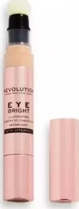 Makeup Revolution MAKEUP REVOLUTION Eye Bright Under Eye Concealer korektor pod oczy Medium Light 3ml 1