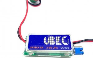 AJmaker UBEC 3A 5V/6V - 2-6S LiPo - Hobbywing 1