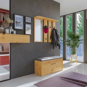 Elior Wieszak ścienny z lustrem - Amra 5