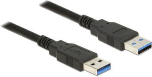 Kabel USB Delock USB-A - USB-A 0.5 m Czarny (85059) 1