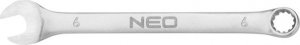 Neo Klucz płasko-oczkowy (Klucz płasko-oczkowy 6 x 100 mm, CrV, DIN3113) 1