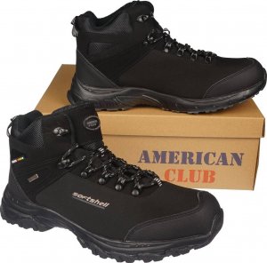 Buty trekkingowe męskie American Club WT-110BL czarne r. 41 7