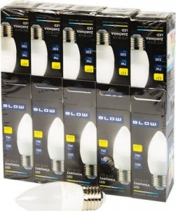 Blow Żarówka led  e27 c37 eco 7w neut.10szt 1