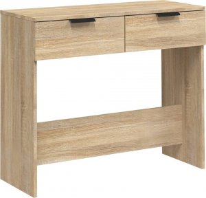 vidaXL Stolik konsolowy, dąb sonoma, 90x36x75 cm 2
