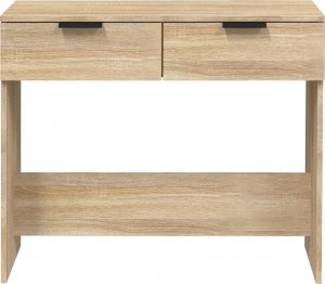 vidaXL Stolik konsolowy, dąb sonoma, 90x36x75 cm 6