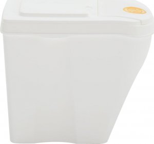 Kosz na śmieci vidaXL Sztaplowane kosze na śmieci, 4 szt., białe, 100 L, polipropylen 7