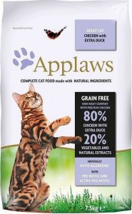 Applaws Applaws Adult Chicken with Extra Duck Sucha Karma dla kota 7,5kg + niespodzianka dla kota GRATIS! 1