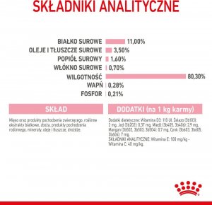 Royal Canin ROYAL CANIN Kitten Sterilised 12x85g karma mokra w sosie dla kociąt do 12 miesiąca życia, sterylizowanych + Royal Canin Piłeczka dla kota GRATIS 8