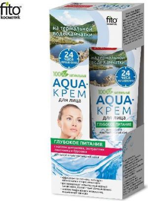 Fitocosmetics Aqua-krem dla twarzy „Głębokie odżywianie” 45ml 1