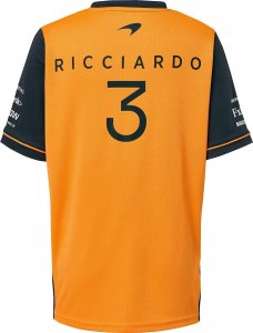 McLaren F1 Team Koszulka t-shirt męska Ricciardo Team Grey McLaren F1 2022 XXL 2