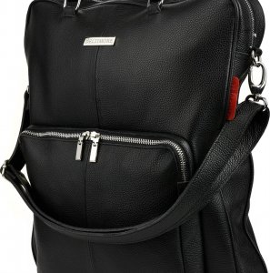 Plecak Beltimore Czarny duży plecak na laptopa skóra naturalna pasek Beltimore N24 NoSize 3