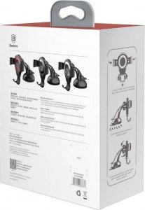 Baseus Samochodowy uchwyt grawitacyjny Baseus Osculum do telefonu (czerwony) standard 11