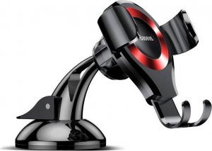 Baseus Samochodowy uchwyt grawitacyjny Baseus Osculum do telefonu (czerwony) standard 3