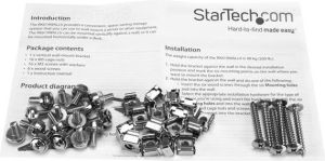 StarTech Ramka 19" 6U wertykalna naścienna (RK619WALLV) 4