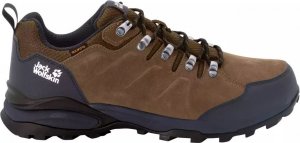 Buty trekkingowe męskie Jack Wolfskin Refugio Texapore Low brązowe r. 42 1