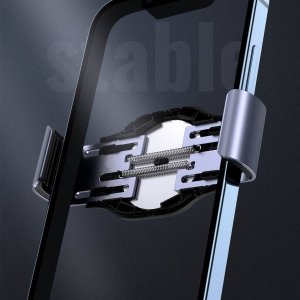 Ugreen Ugreen 2w1 zaciskowy i magnetyczny uchwyt samochodowy do telefonu na kratkę wentylacji nawiew czarny (LP450) standard 6