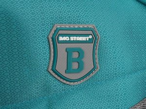 RÓŻOWO-SZARY solidny 3KOMOROWY plecak miejski SPORTOWY A4 N61 NoSize 3