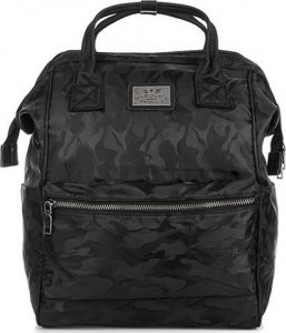 Torba MORO-CZARNY plecak TORBA HAROLD'S na laptopa WODOODPORNY T20 NoSize 2